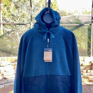 THE NORTH FACE RIDGE FULL-ZIP SHERPA FLEECE JACKET